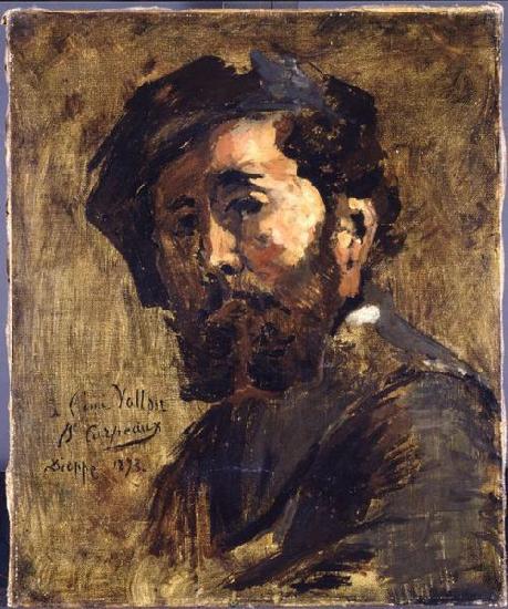 Jean-Baptiste Carpeaux Portrait of Antoine Vollon oil painting image